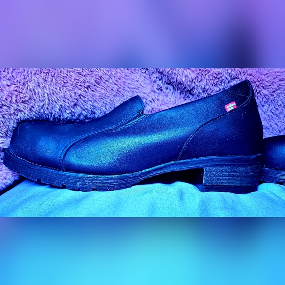 Nurses! CUTE & COMFY work shoes! NWTIB Steel-toe, xtra cushion, OSHA-approved - Picture 3 of 10